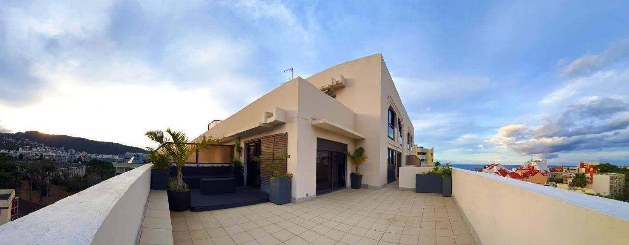 Rooftop - L'Appartement En Haut سان دوني المظهر الخارجي الصورة